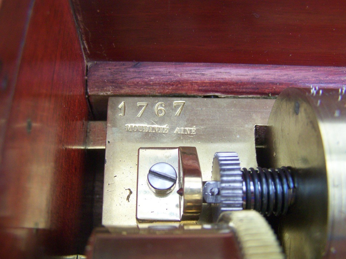 Forte-piano Music Box By Mouliné Ainé-photo-3