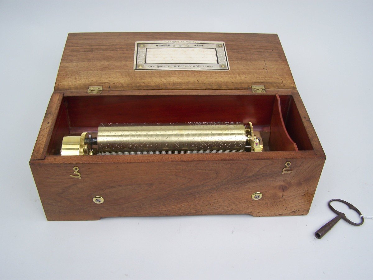 Forte-piano Music Box By Mouliné Ainé-photo-7