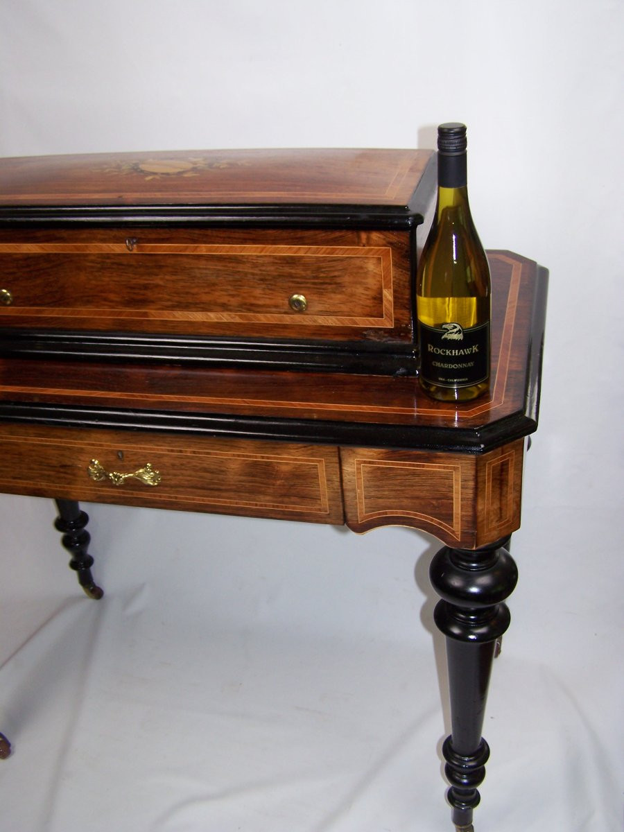 boite a musique sur table avec 6 cilindres-photo-1