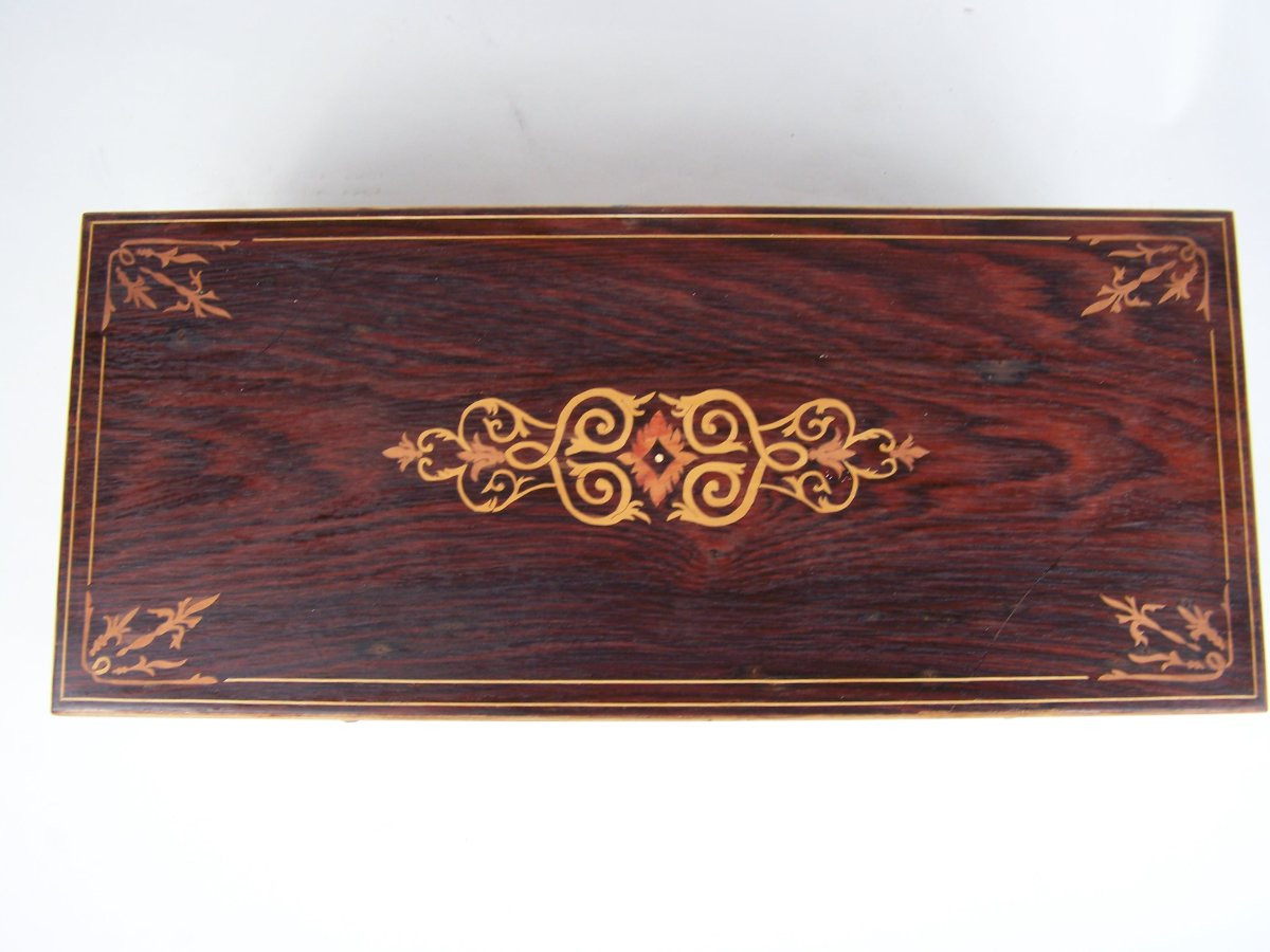 Swiss Music Box Signed Ducommun Girod-photo-2