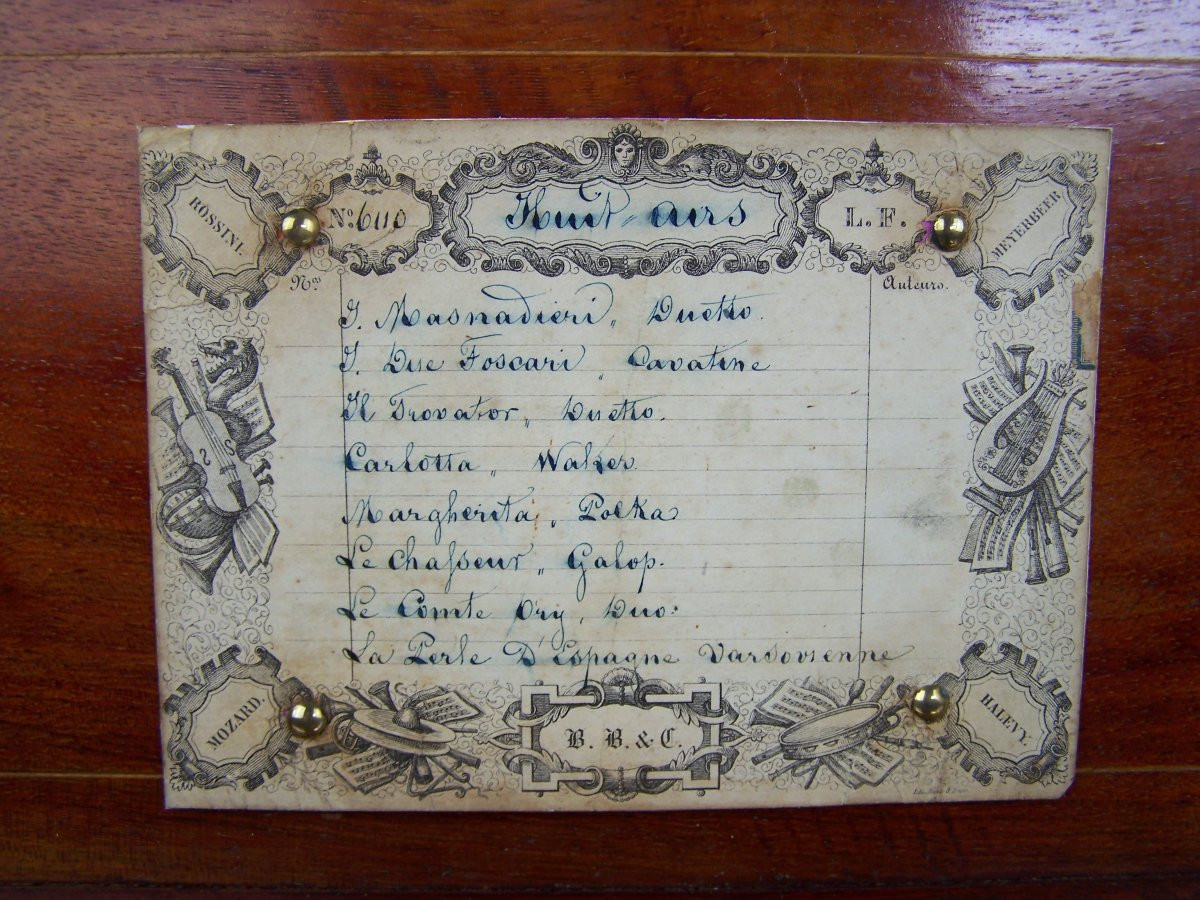 Lecoultre Frères Music Box -photo-2