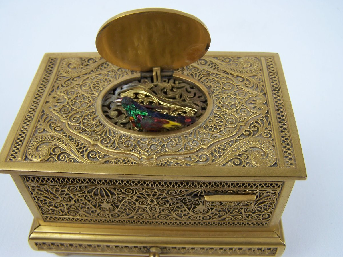 Oiseau chanteur de Griesbaum avec tirroir-photo-7