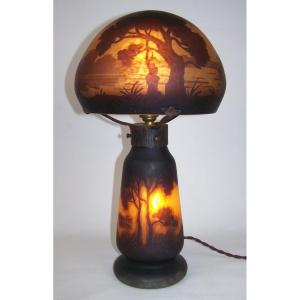 Lampadaire signé Muller Frères