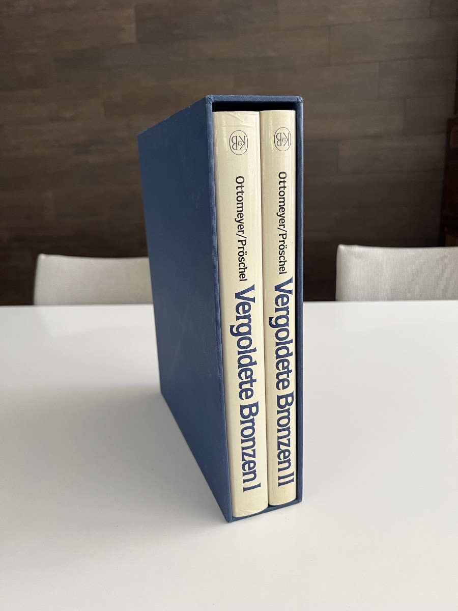 Book “vergoldete Bronze”, By Ottomeyer/pröschel-photo-2