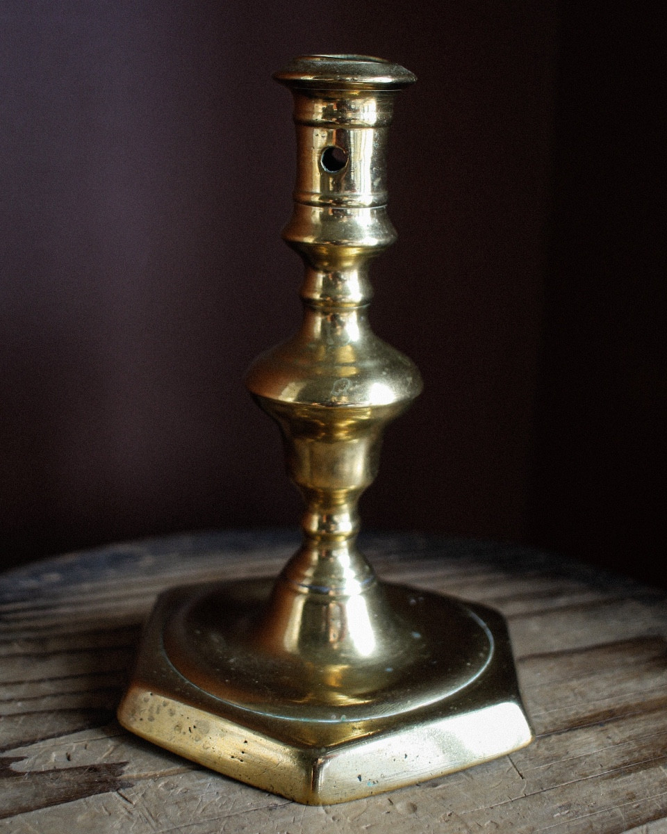 chandelier hollandais en laiton du XVIIe siècle