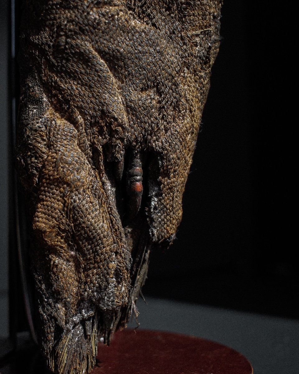 Late Period (664-332 B.c.) Mummified Falcon, Representation Of Horus, Votive Offering-photo-3