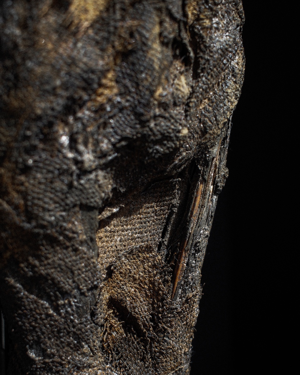 Late Period (664-332 B.c.) Mummified Falcon, Representation Of Horus, Votive Offering-photo-1