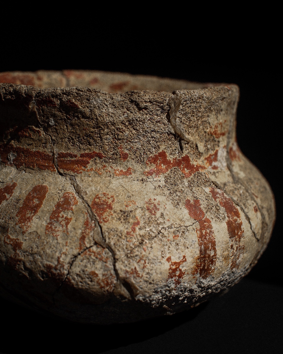Painted Vase From Hacilar, Anatolian Chalcolithic Period-photo-2