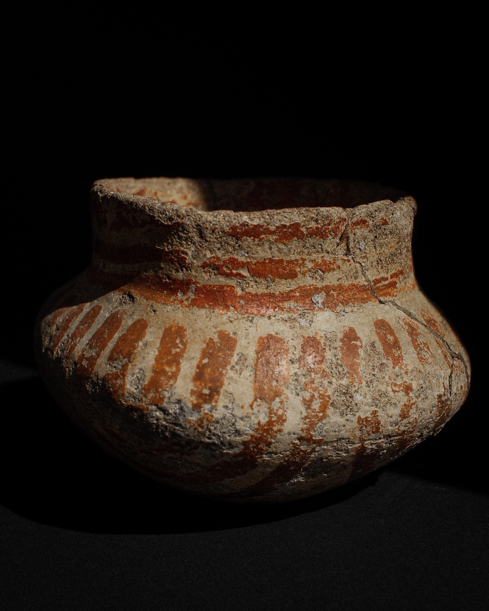 Painted Vase From Hacilar, Anatolian Chalcolithic Period