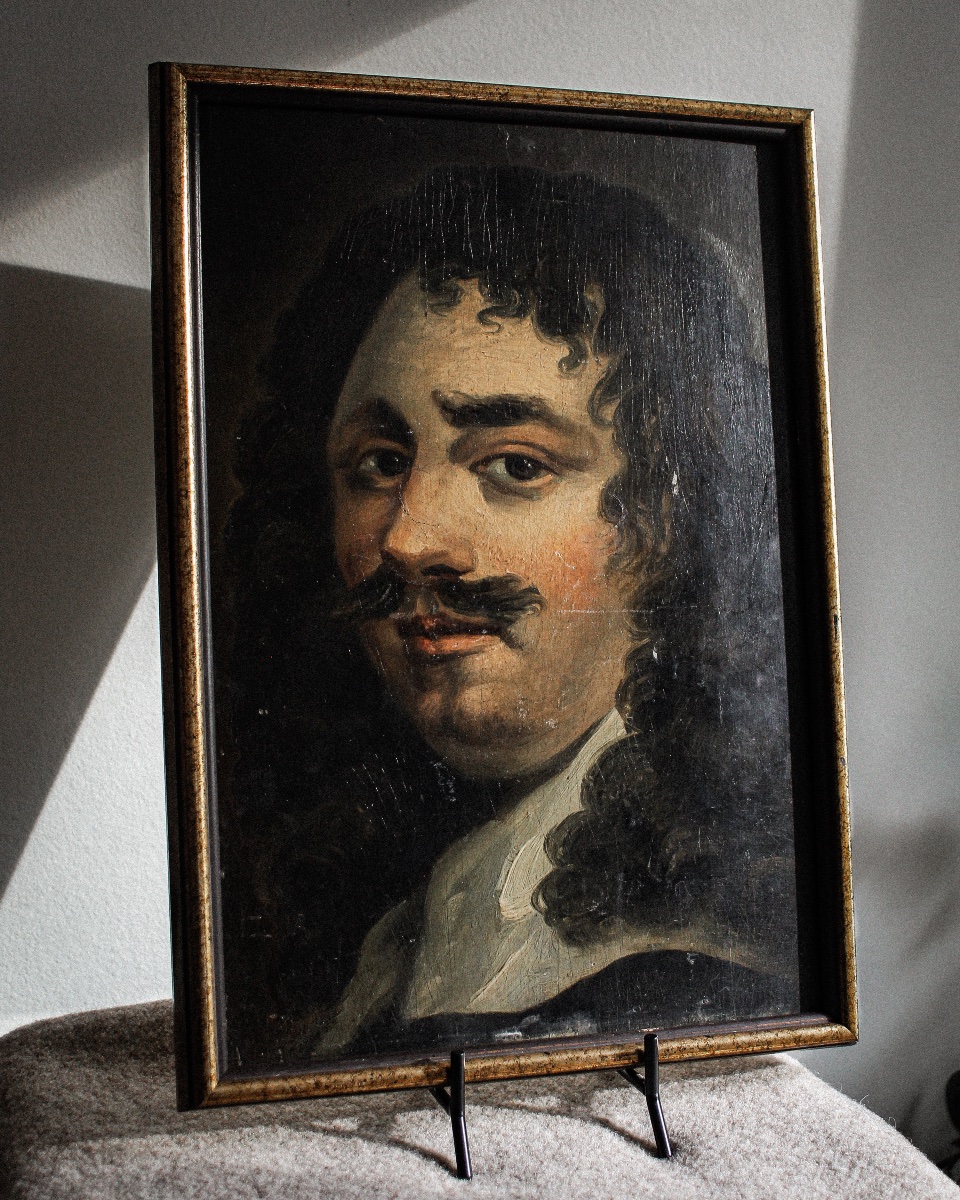 Portrait Of William Dobson (1611–1642), From The Dobson Circle, Oil On Panel