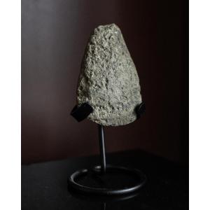 Neolithic Yorkshire Pointed-billed Axe Head On Stand
