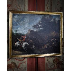 Escarmouche tumultueuse, Cercle de Pieter Snayers (1592 - 1667)