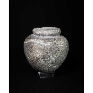 Marble Vase From The Middle Kingdom Of Egypt (2040-1782 Bc)