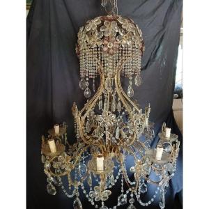Crown Chandelier - 8 Lights 