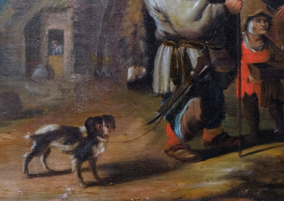 Flemish Or French School Of The 18th Century, -photo-4