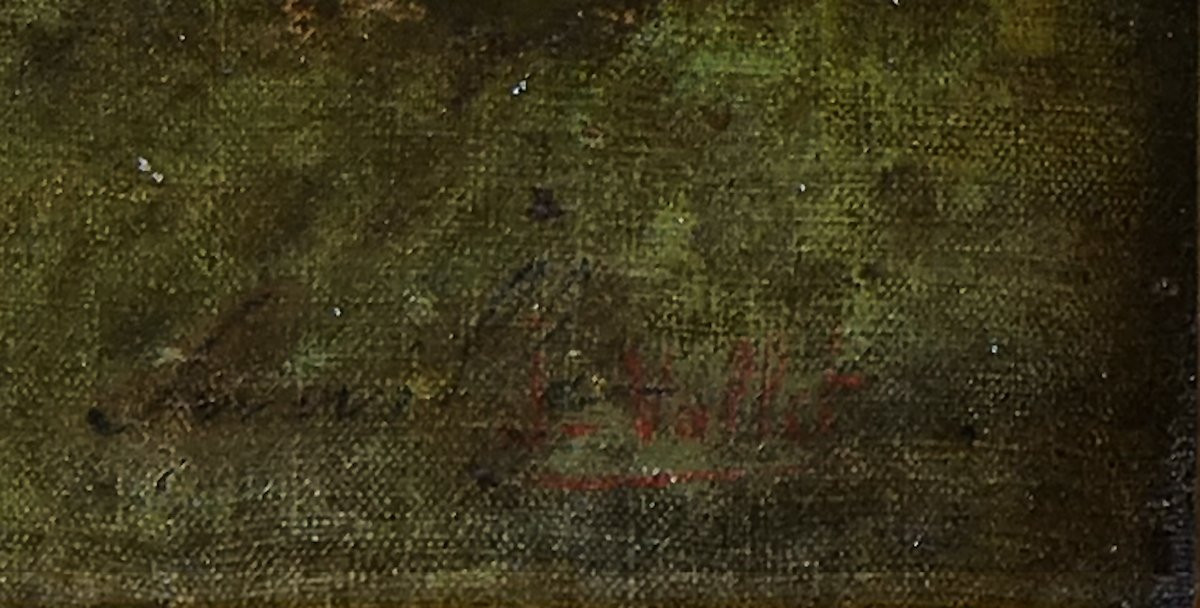 École française XIXe siècle - Bouquet de roses par Nicolas Fonville (1805-1856) - 65 X 48 cm-photo-3