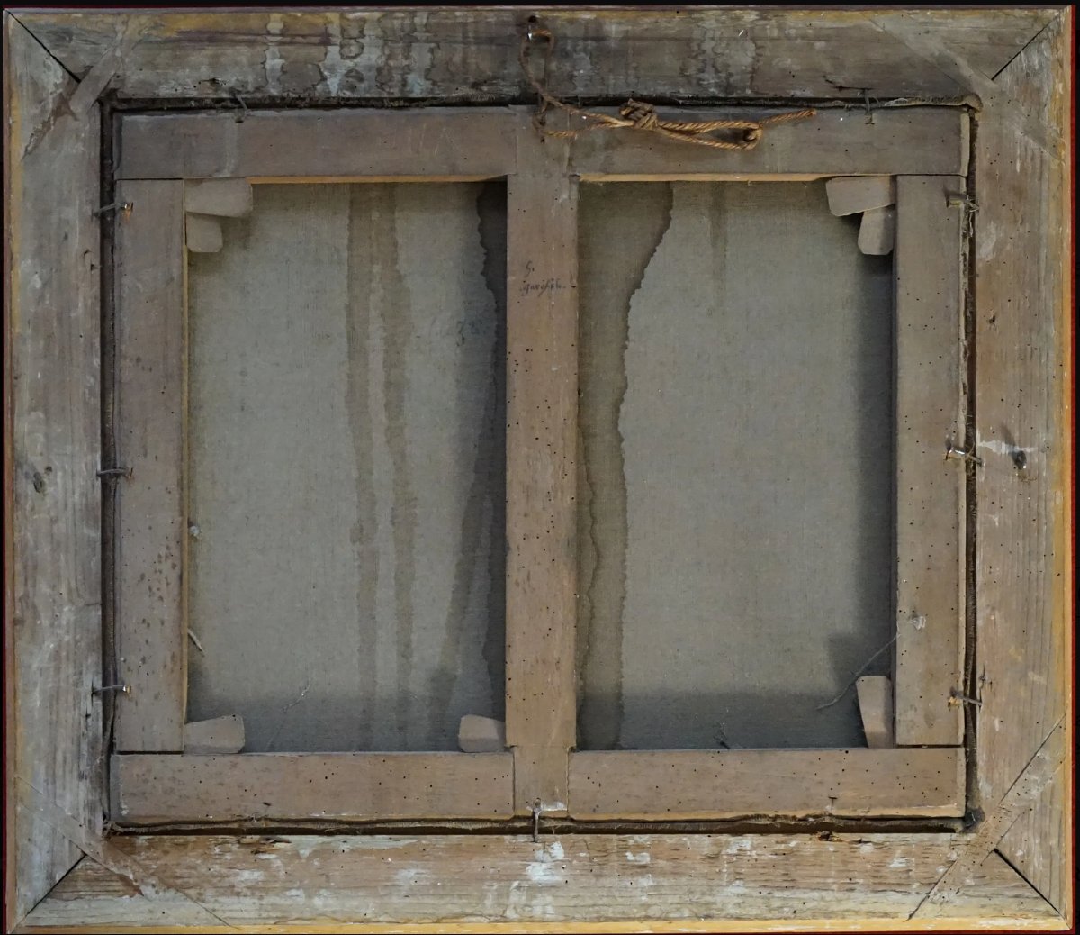 Nativity - Northern School - 17th Century - 64 X 51 Cm-photo-1