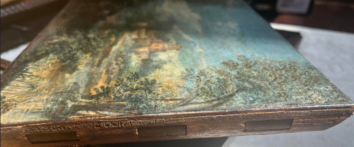 Roman School, C. 1700, Follower Of Gaspard Dughet (1615–1675); Dimensions: 21 × 16 Cm-photo-4