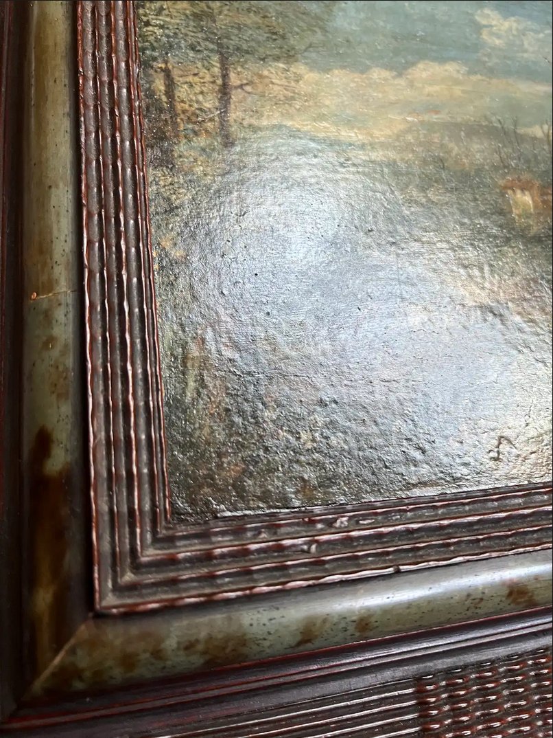 Roman School, C. 1700, Follower Of Gaspard Dughet (1615–1675); Dimensions: 21 × 16 Cm-photo-7