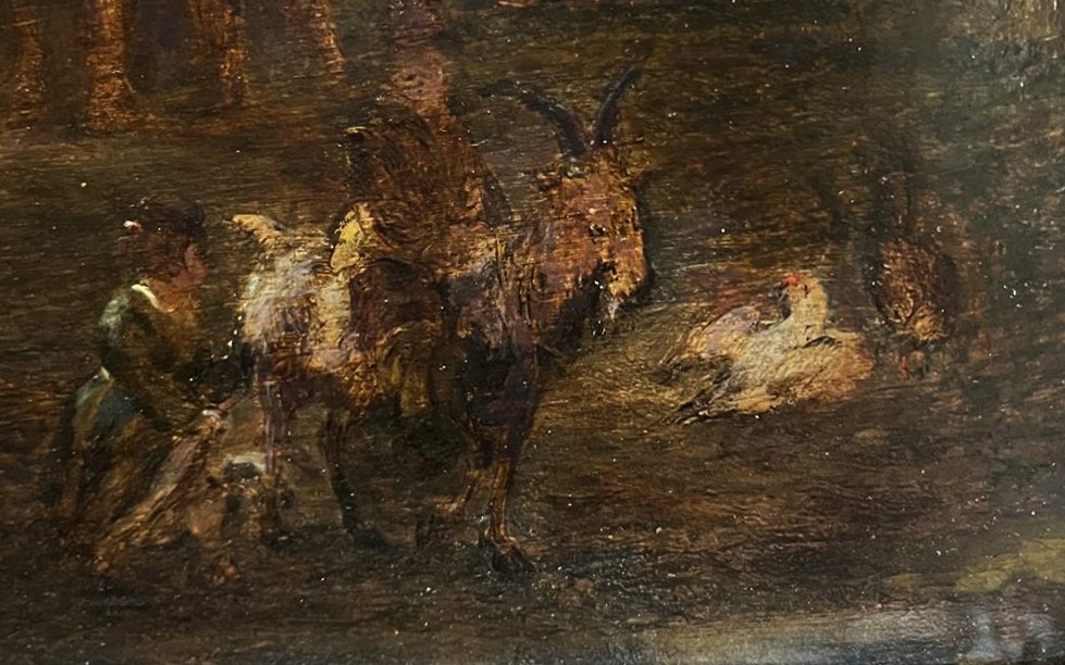 Stable - 19th-century European School, After Pieter Wouwerman. (36 × 40 Cm - Frame 59 × 54)-photo-2