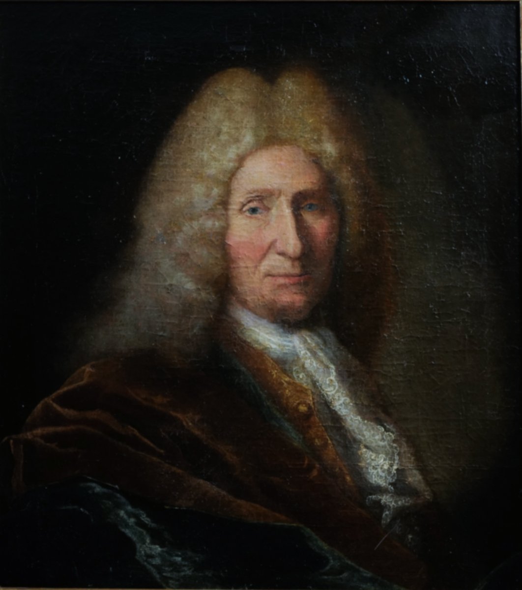 École française, attribué à Jean-Baptiste Guélard (1719 – vers 1750) - 61 X 56 cm-photo-2