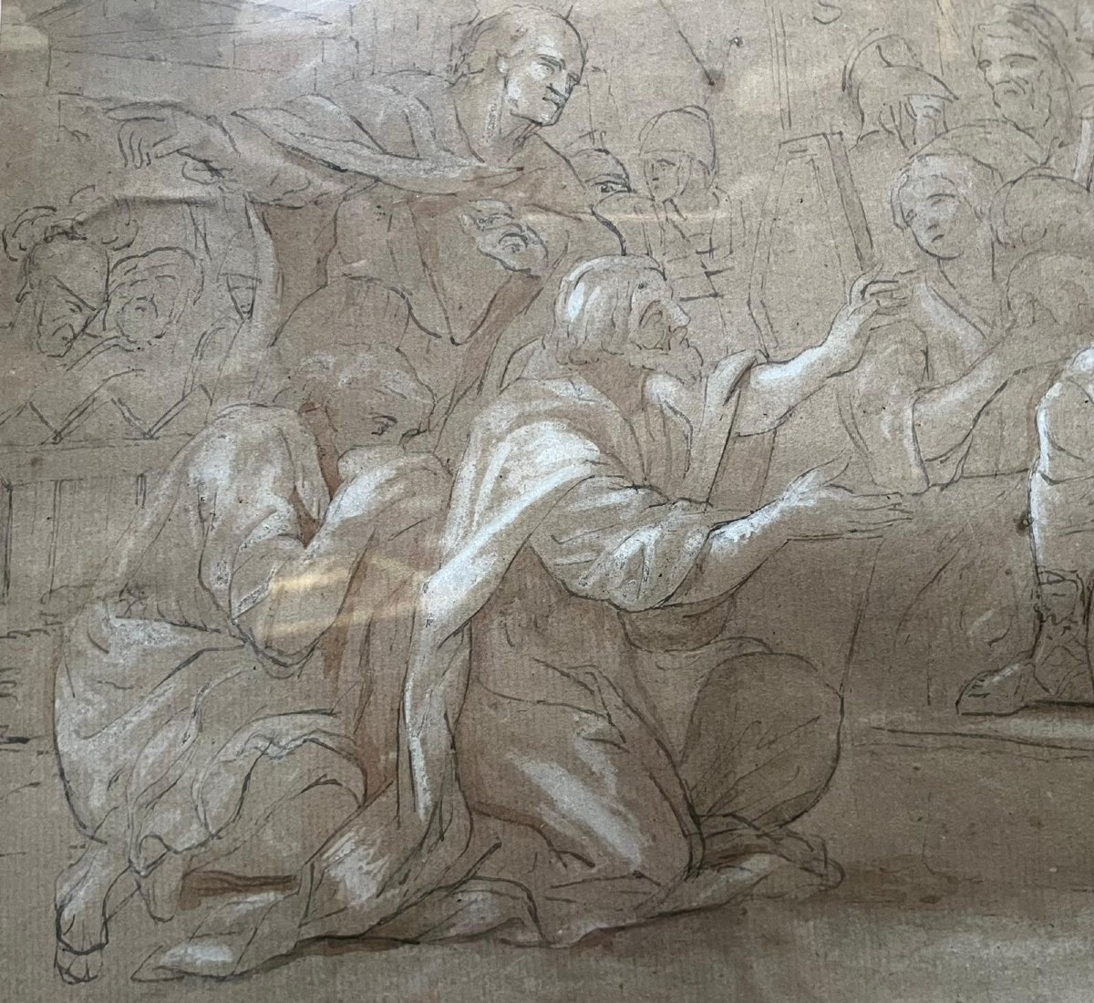18th-century Neapolitan School — 29 × 41 Cm-photo-3