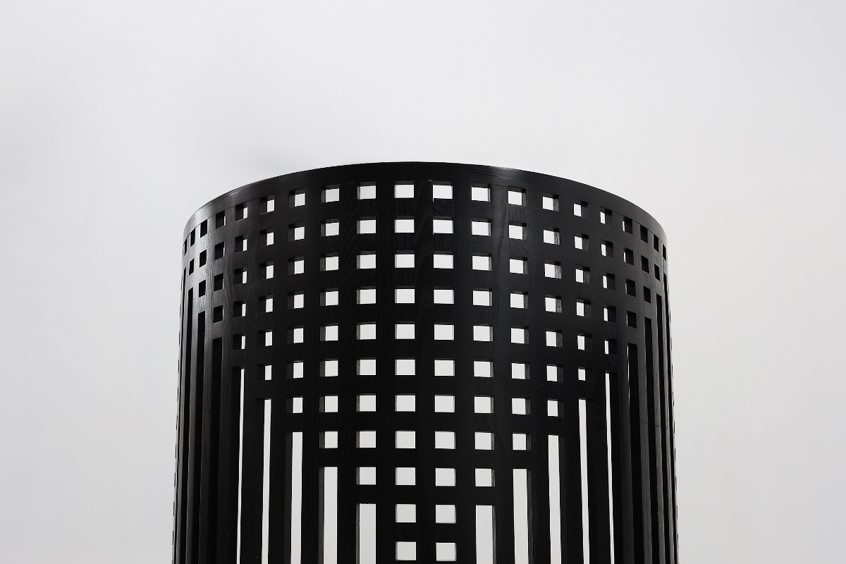 Paire de chaises noires Mackintosh Willow par Atelier International, Italie, années 1980-photo-4