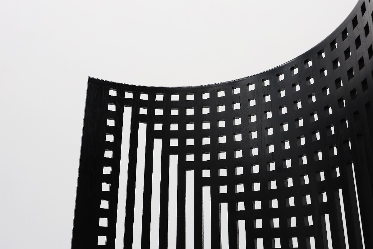 Paire de chaises noires Mackintosh Willow par Atelier International, Italie, années 1980-photo-2