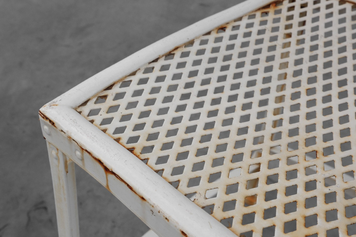 Set Of 4 Iron Garden Chairs By Gustave Serrurier-bovy For Serrurier Et Cie, 1903-photo-4