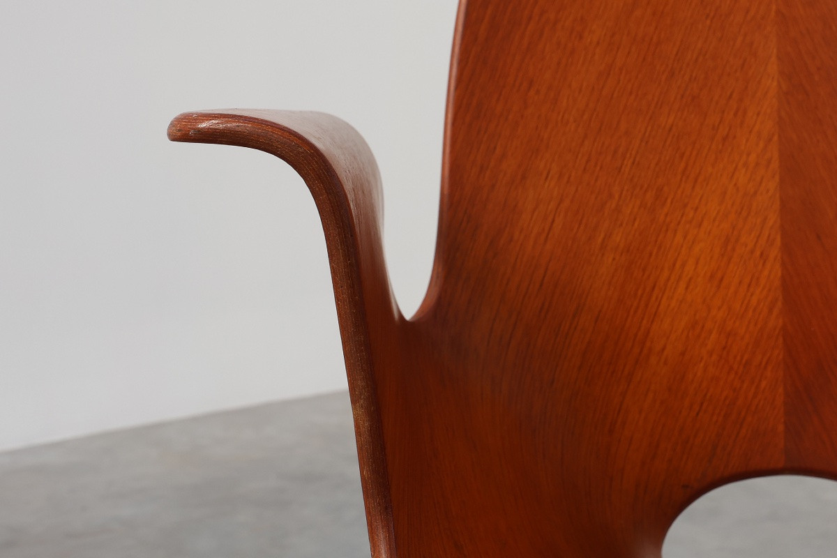 Medea Office Chair By Vittorio Nobili For Fratelli Tagliabue, Italy 1950s-photo-3