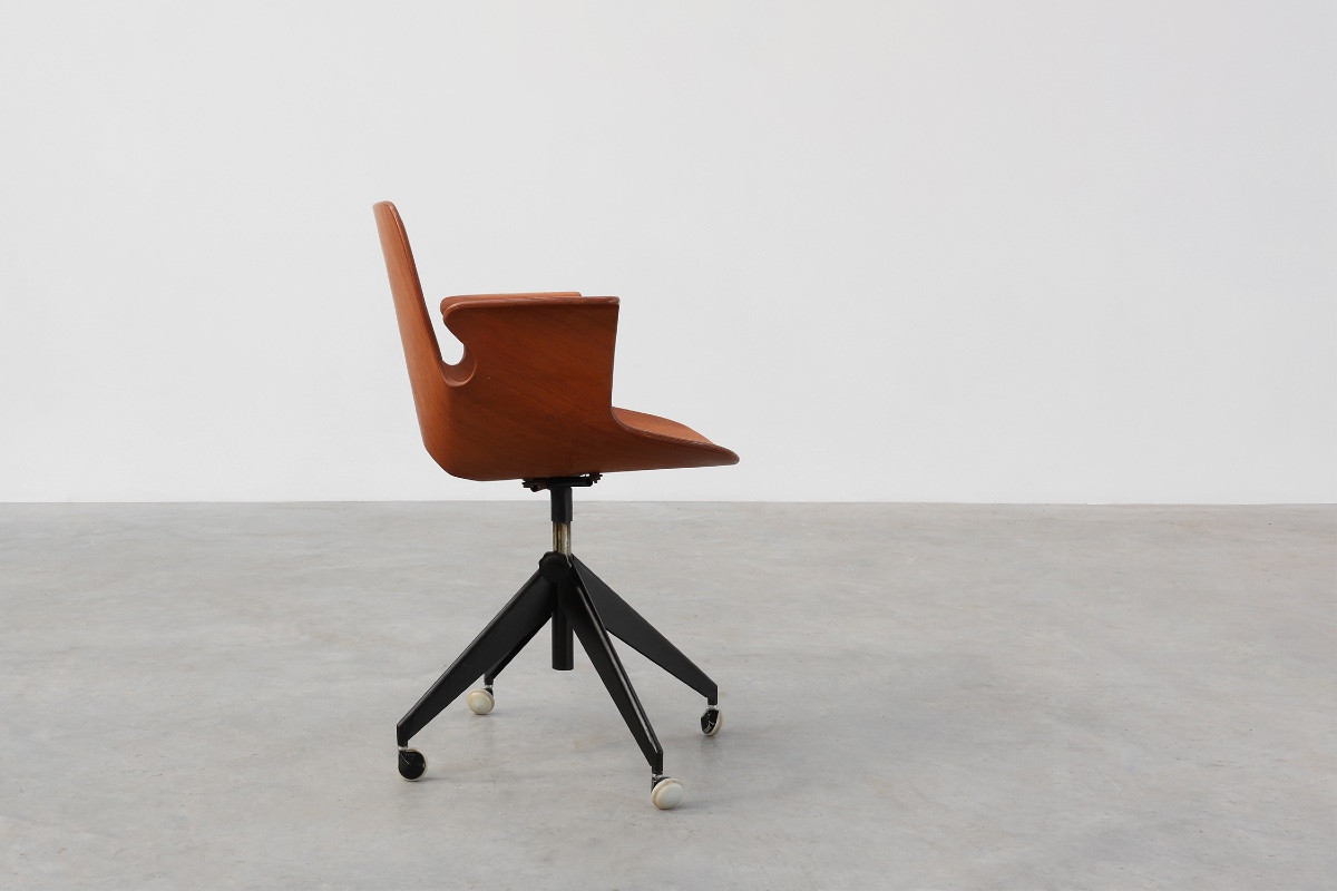 Medea Office Chair By Vittorio Nobili For Fratelli Tagliabue, Italy 1950s-photo-6
