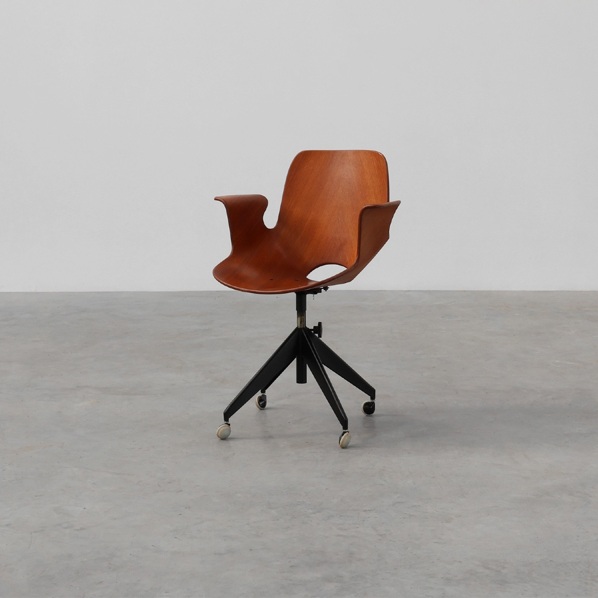 Medea Office Chair By Vittorio Nobili For Fratelli Tagliabue, Italy 1950s
