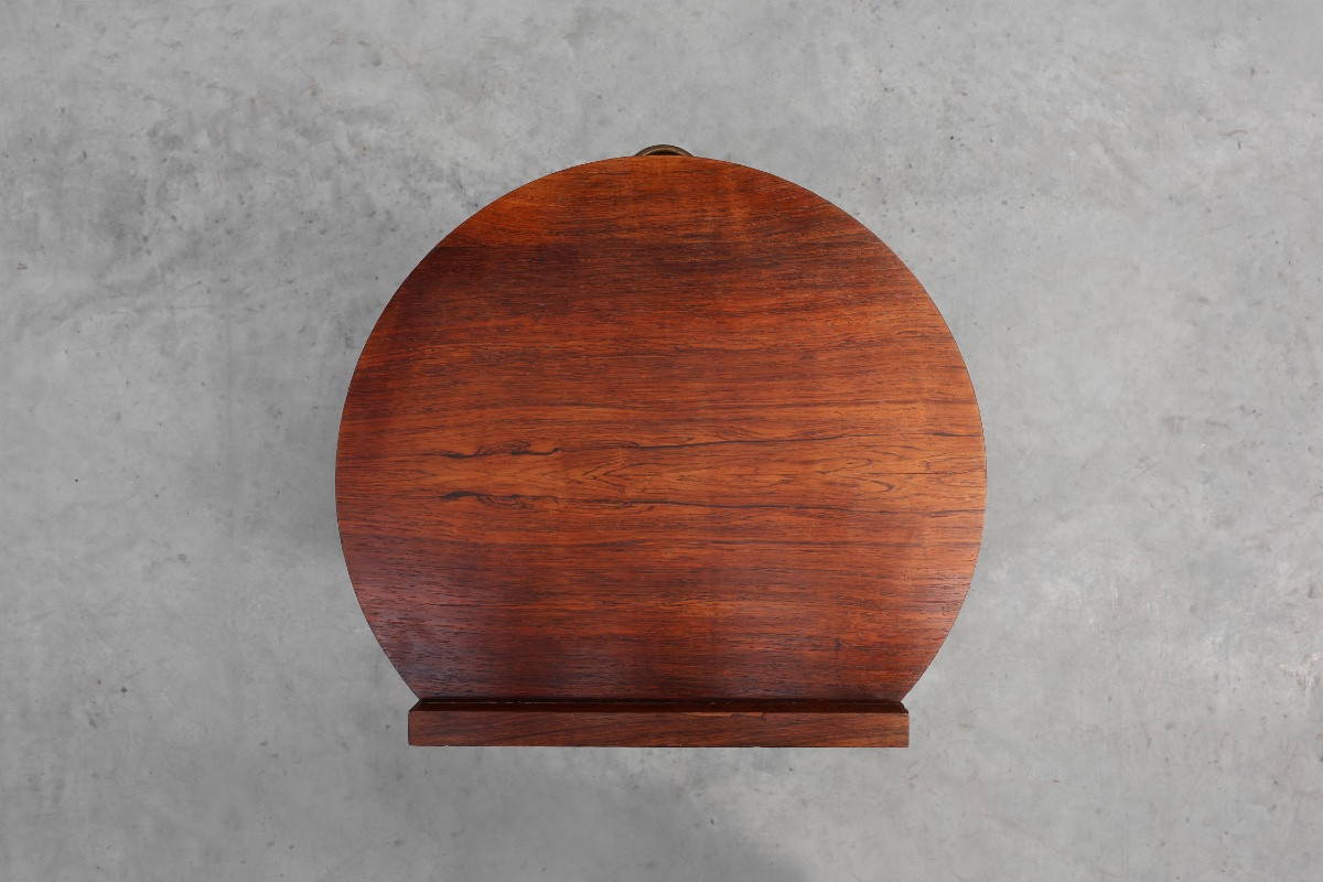 Table de chevet ou armoire en bois de Michel Dufet de style Art déco, France vers 1930-photo-5