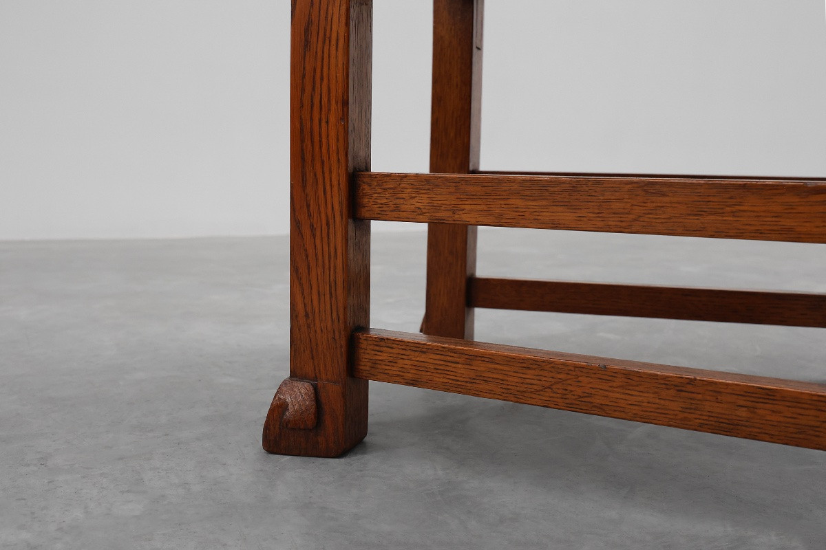 Ensemble de 4 chaises de salle à manger Art Déco début 1915,  Belgique-photo-8