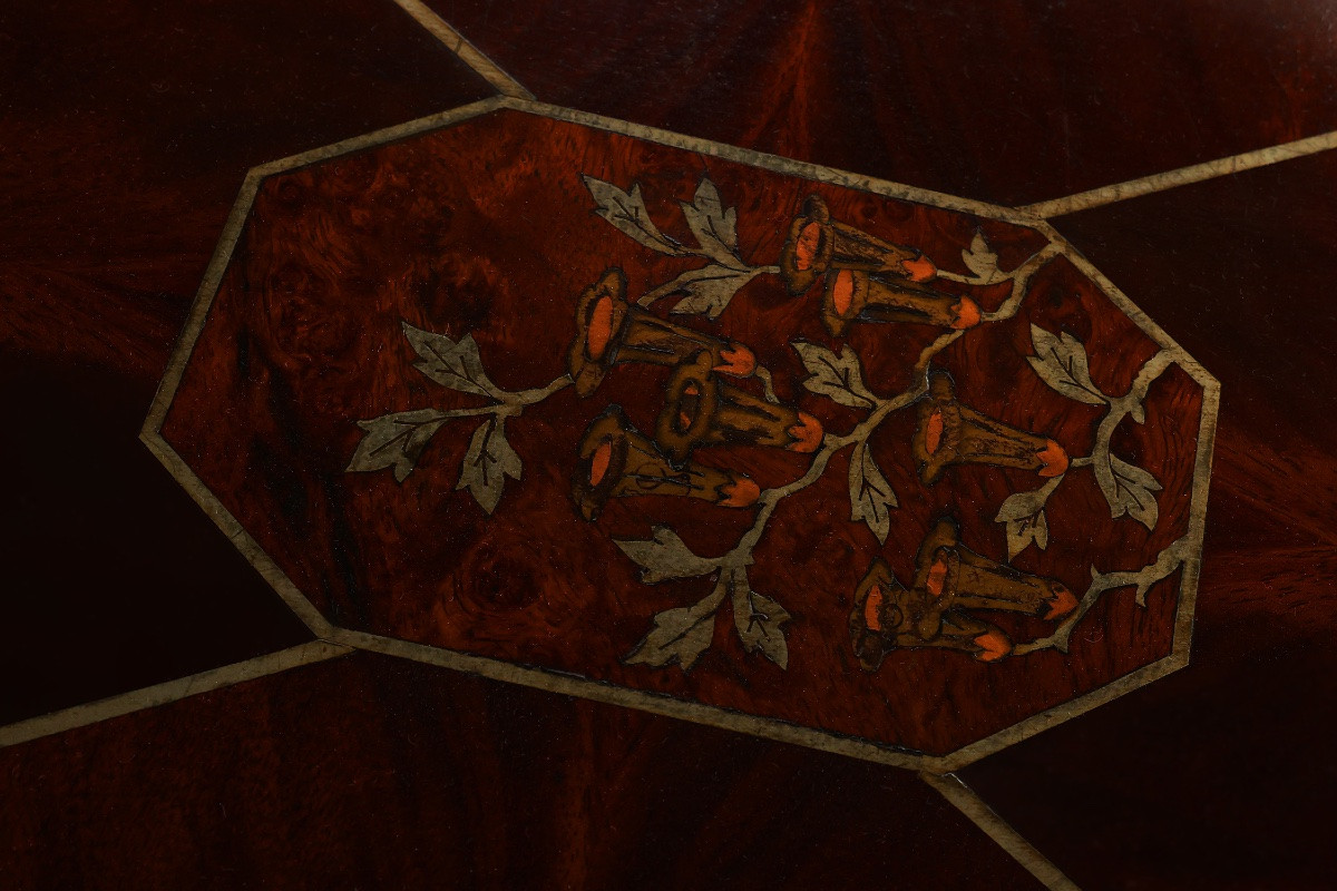 Art Deco Dining Room By De Coene, Belgium, 1935. This Exceptional Set-photo-5