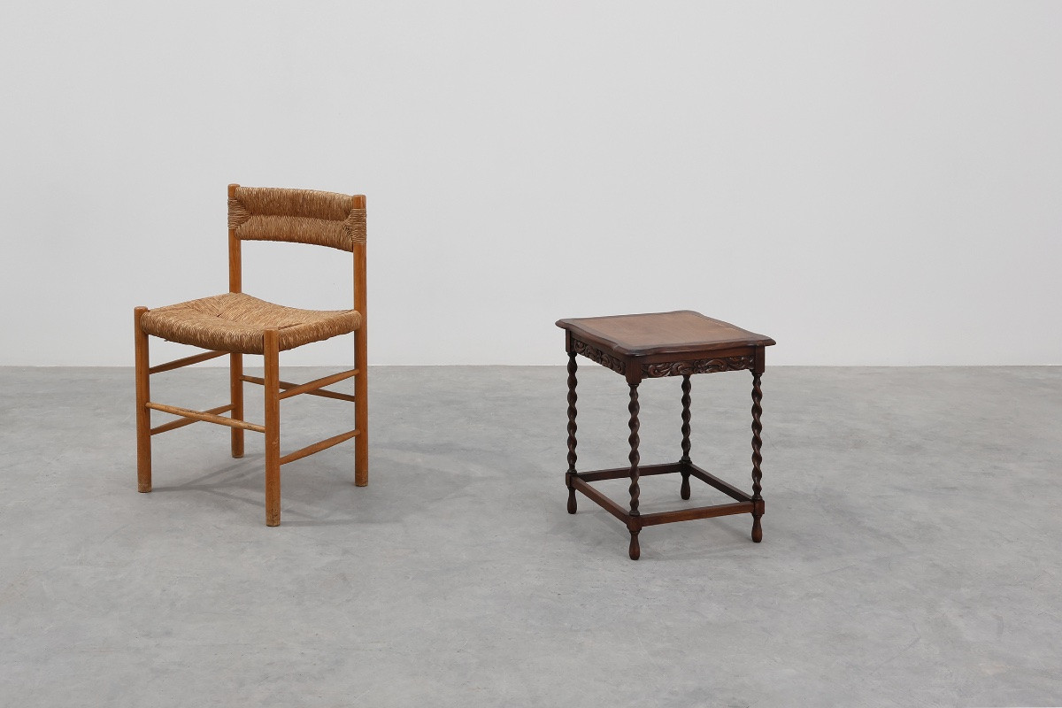 Table d'Appoint En Chêne Français Ancienne, Circa 190-photo-2