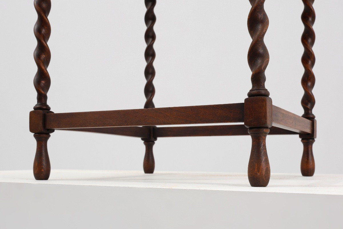 Table d'Appoint En Chêne Français Ancienne, Circa 190-photo-6