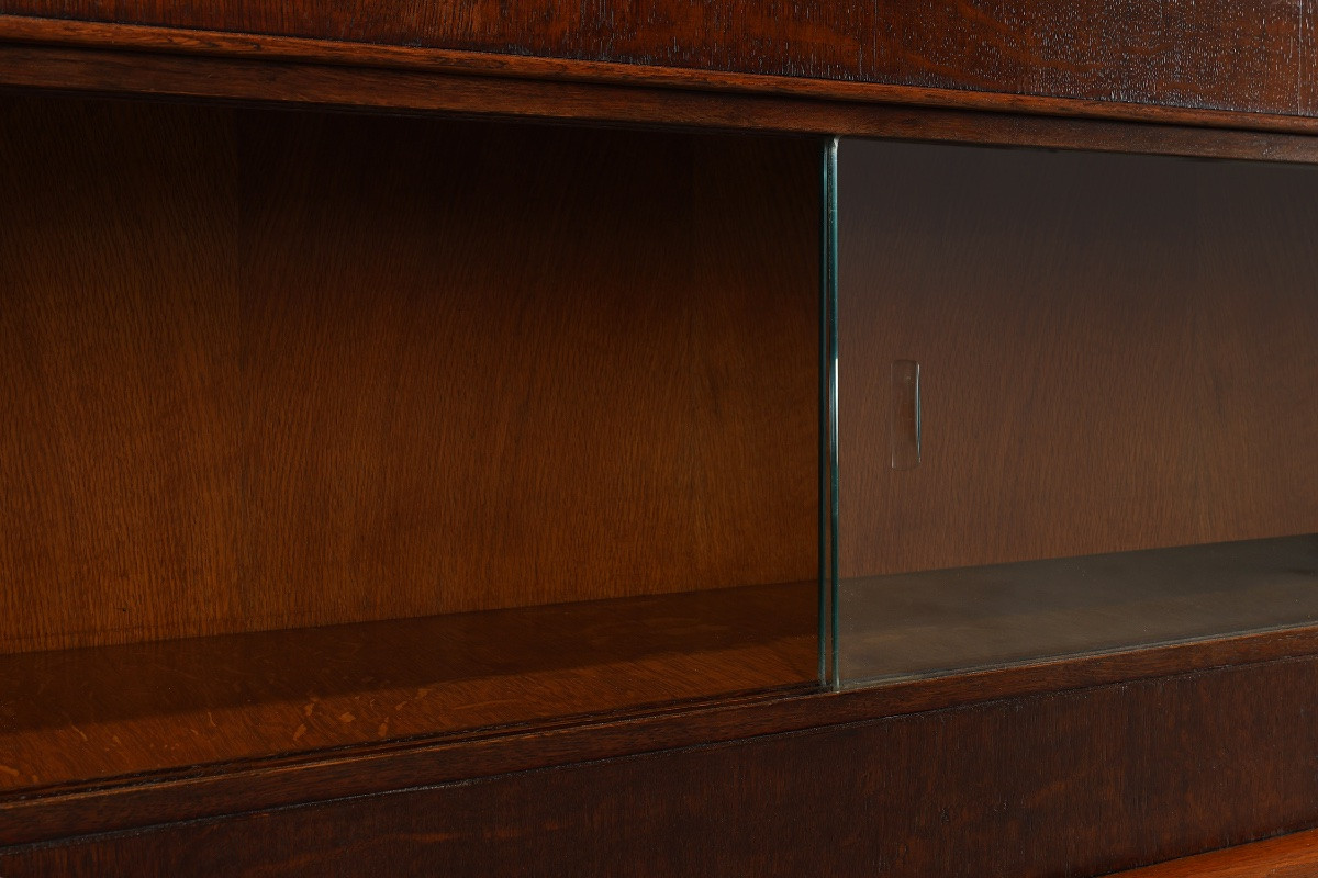 Large Art Deco Counter Attributed To De Coene, Belgium, 1920s-photo-3