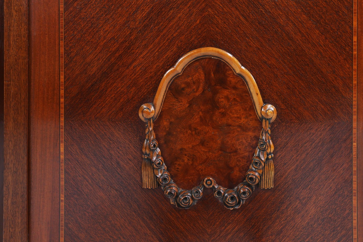 Art Deco Cabinet Attributed To De Coene, Belgium, 1930s-photo-8