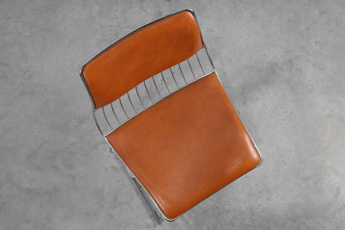 Chaise Wire Chair emblématique de Rudi Verelst pour Novalux, Belgique, 1970-photo-6