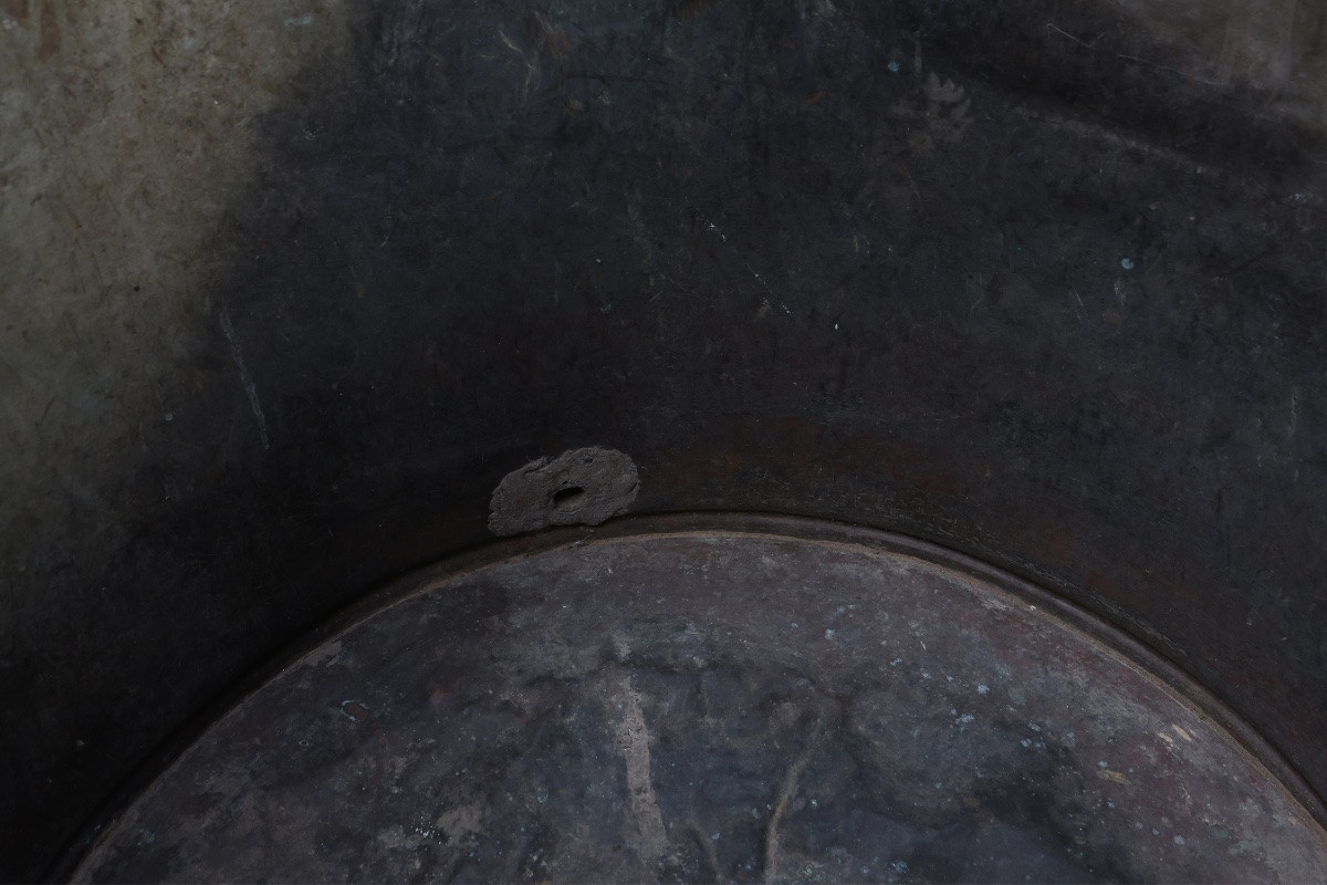 Large Copper Brewing Vat Or Vessel, France, Circa 1820-photo-6