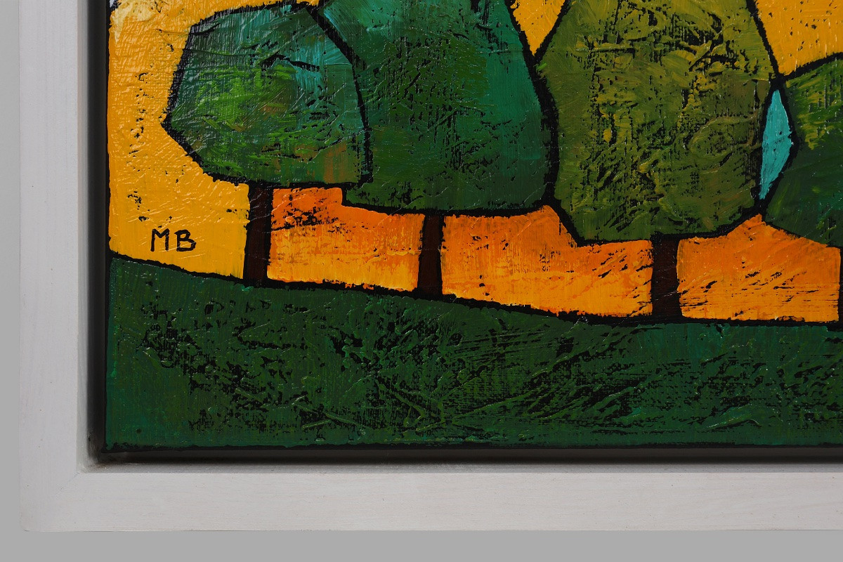 Large Painting By Marja Boekhout, Belgium, 2004-photo-3