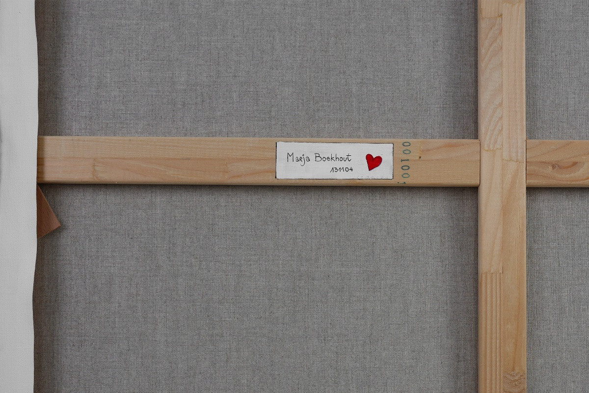 Large Painting By Marja Boekhout, Belgium, 2004-photo-6