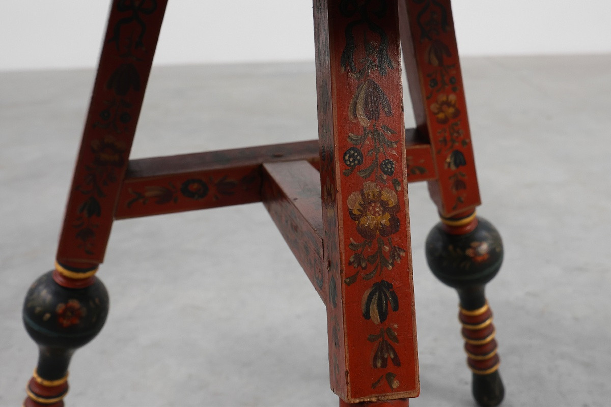 Table d'appoint Hindeloopen du début du XIXe siècle, Pays-Bas-photo-5