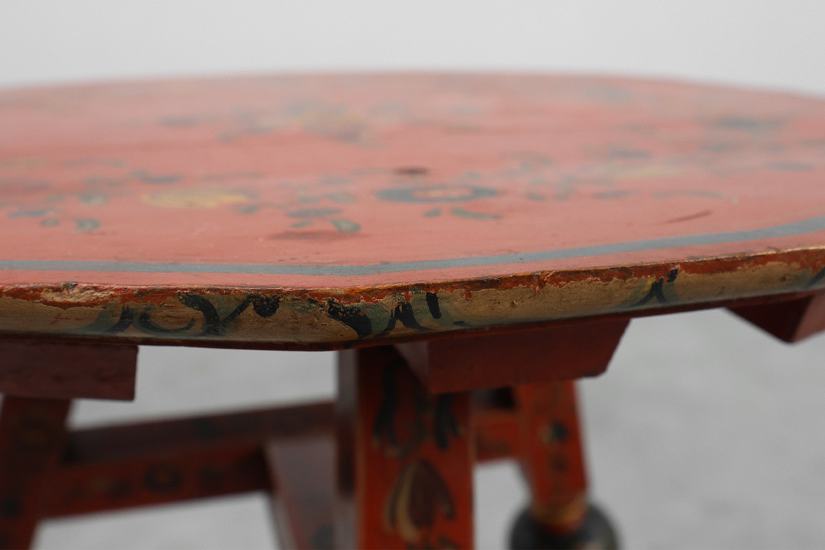 Table d'appoint Hindeloopen du début du XIXe siècle, Pays-Bas-photo-6