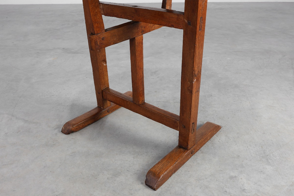 Table d'appoint ancienne en chêne à plateau inclinable, France, vers 1800-photo-8