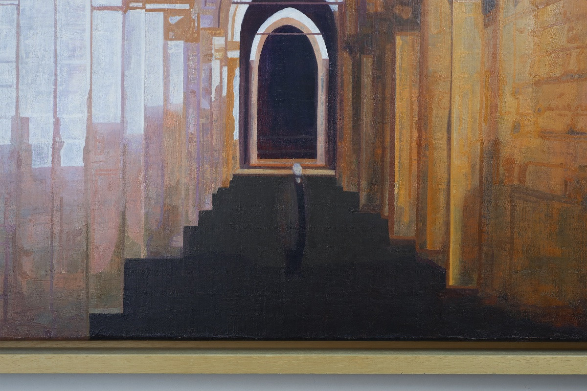 Peinture moderne de Hans Vandekerkhove, San Galgano 2009-photo-2