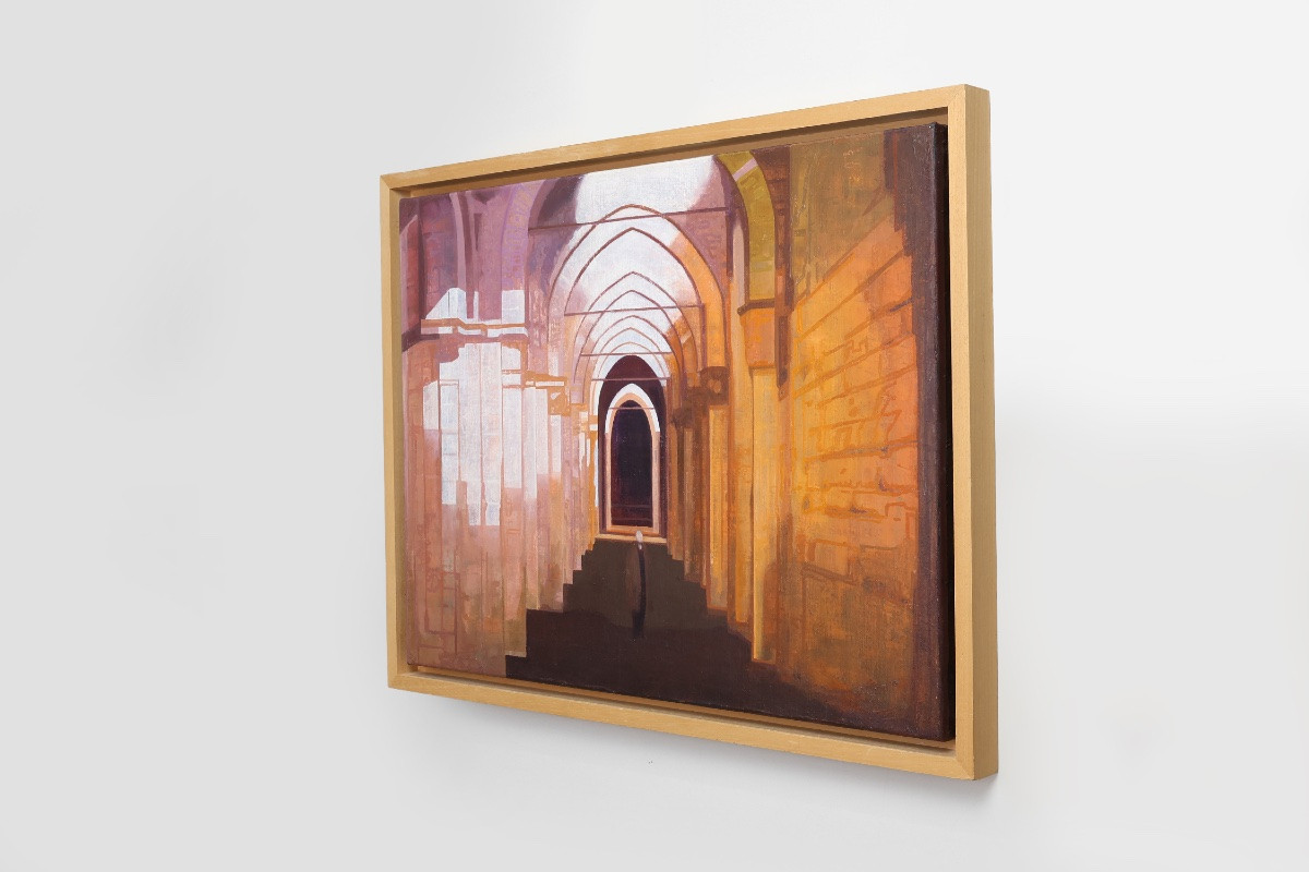 Peinture moderne de Hans Vandekerkhove, San Galgano 2009-photo-3