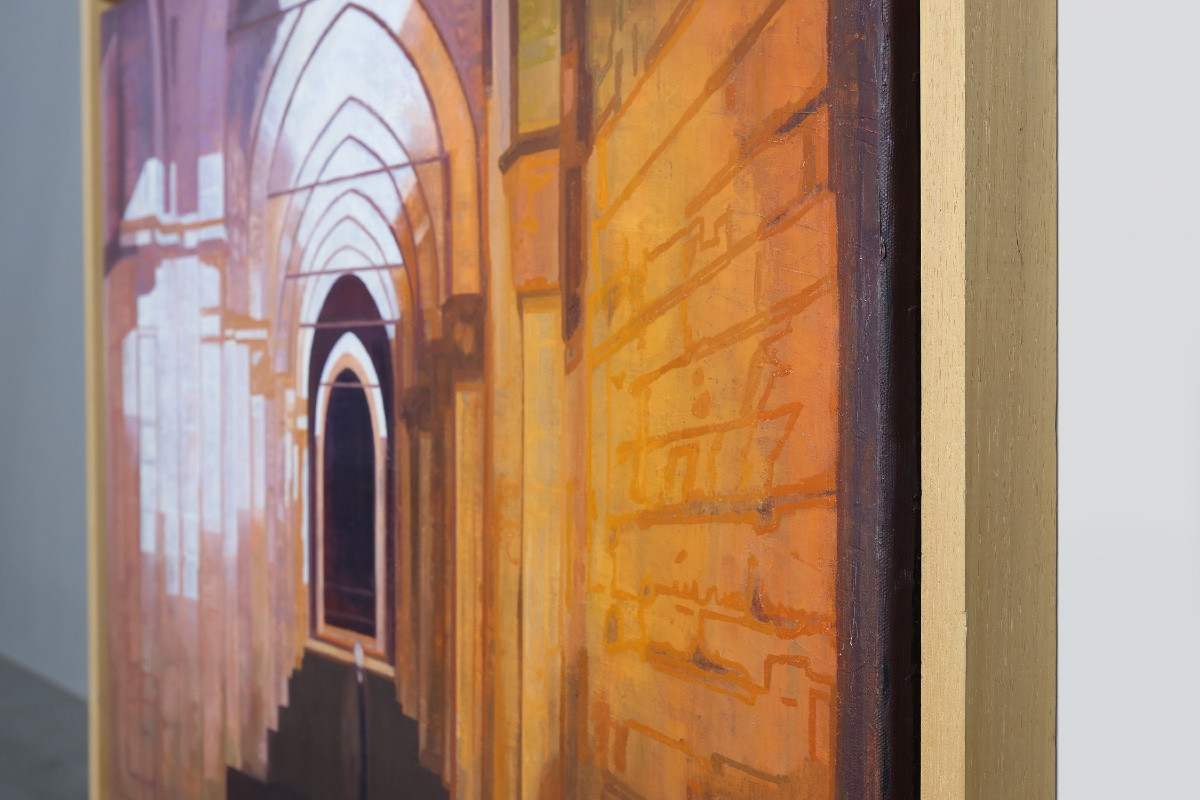 Peinture moderne de Hans Vandekerkhove, San Galgano 2009-photo-4