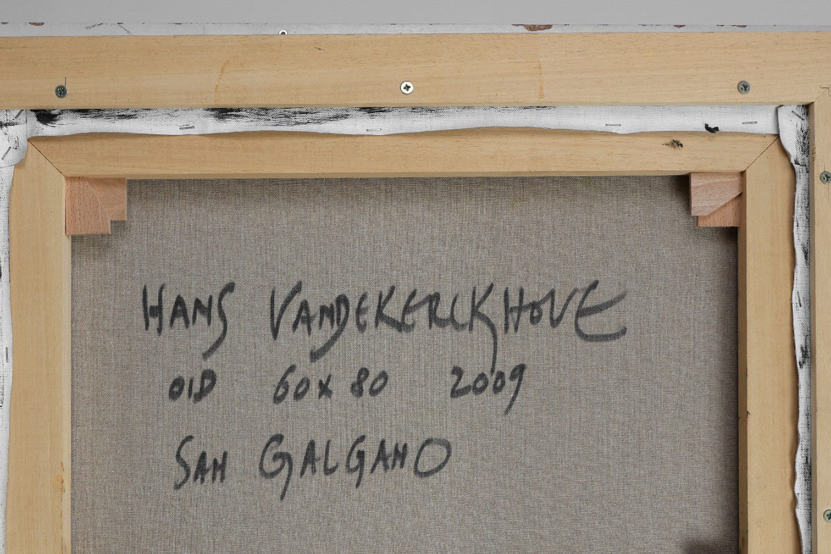 Peinture moderne de Hans Vandekerkhove, San Galgano 2009-photo-6